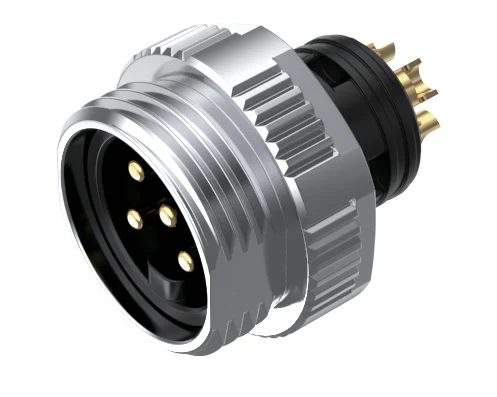 GLOBIX 7/8″ Conectores de cable – Contactos macho, Terminación para soldadura