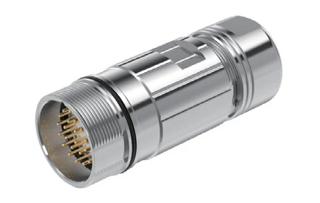 Ejemplo de conector circular GLOBIX M27
