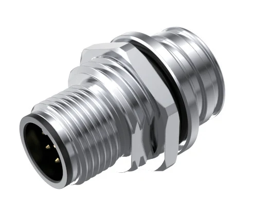 GLOBIX M12 / RJ45 Terminación – Sin apantallamiento, Terminación para soldadura