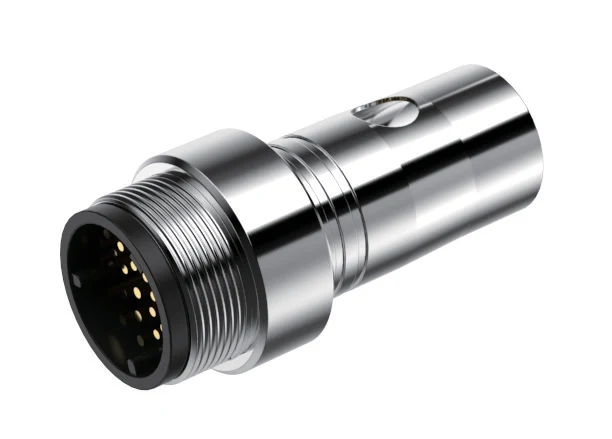 GLOBIX M17 Conectores de cable – Contactos macho, Terminación para soldadura, Conexión roscada