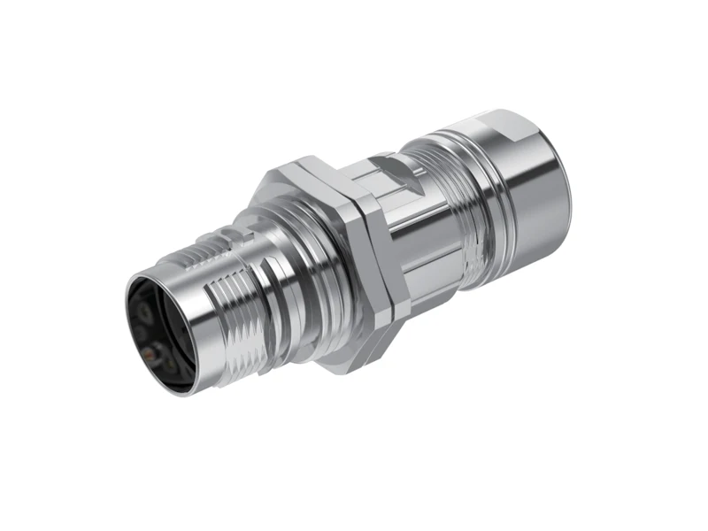 GLOBIX M17 Conectores de cable – Contactos hembra, Terminación para crimpado, Twist-Lock