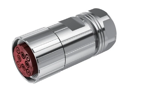 GLOBIX M40 – Contactos hembra, Terminación para crimpado, Conexión de cable, Conexión roscada