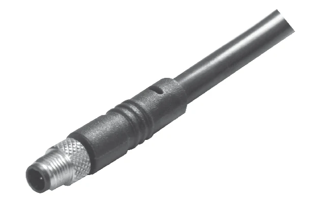 GLOBIX M5 Conectores de cable – Contactos macho, Sin apantallamiento, Recto