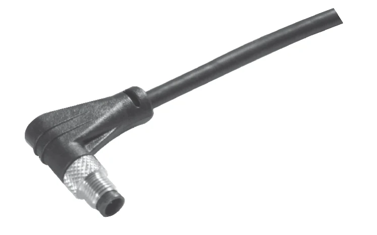 GLOBIX M5 Conectores de cable – Contactos macho, Sin apantallamiento, Acodado