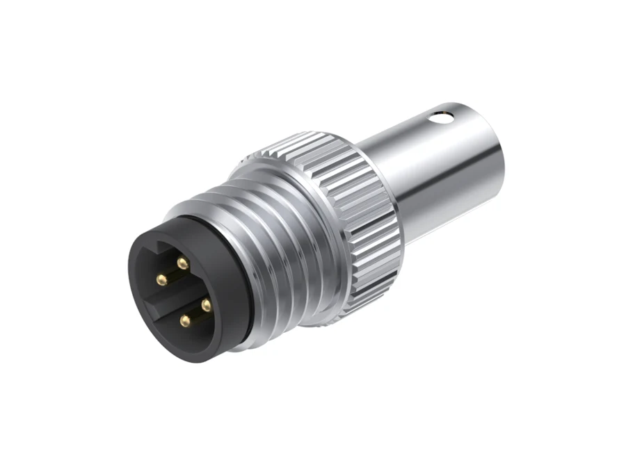 GLOBIX M8 Conectores de cable – Contactos macho, Apantallado, Terminación para soldadura