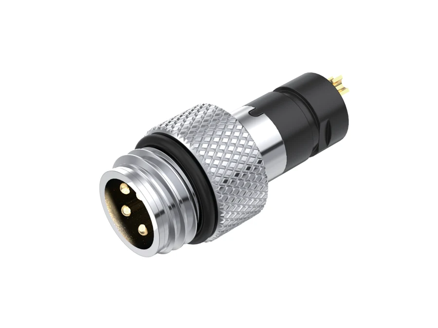 GLOBIX M8 Conectores de cable – Contactos macho, Sin apantallamiento, Terminación para soldadura