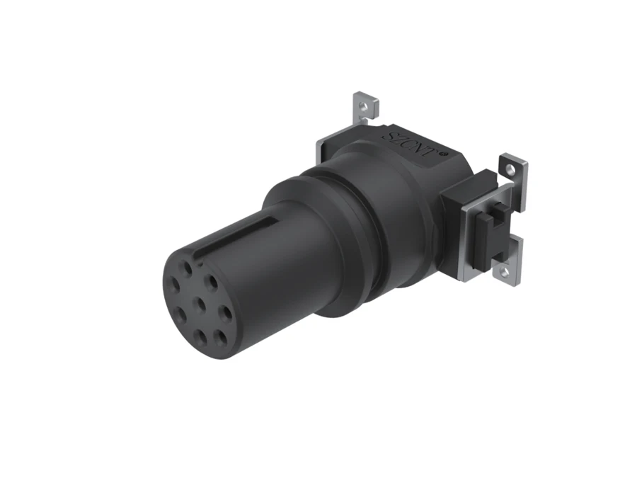 GLOBIX M8 Conexión de placa – Contactos hembra, Apantallado, SMD