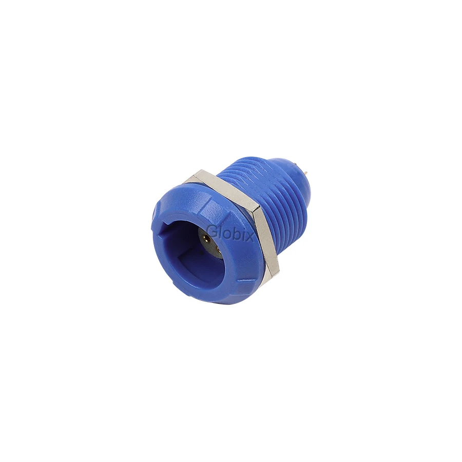 GLOBIX Serie P – Conectores de plástico, Color azul