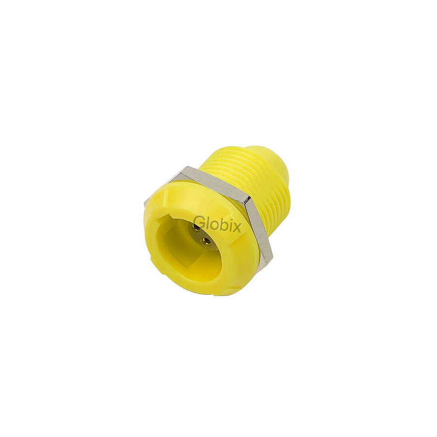 GLOBIX Serie P – Conectores de plástico, Color amarillo